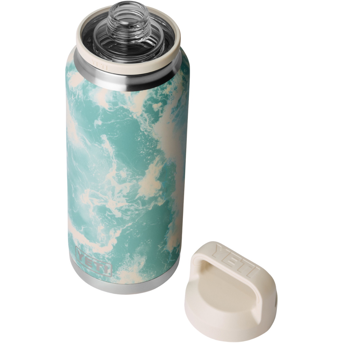 2026 YETI Rambler 36 Oz Bottle 70000007268 - Seafoam Pattern